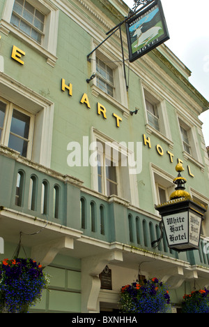 Lewes White Hart Hotel, culla della Rivoluzione Americana Foto Stock