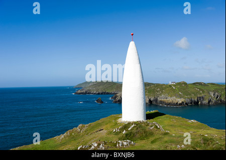 Il Baltimore faro sulla costa della contea di Cork in Irlanda Foto Stock