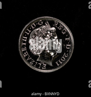 2011 sterling coin Foto Stock