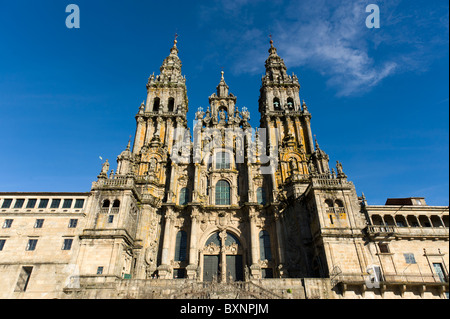 Cattedrale di Santiago de Compostela, Galizia, Spagna Foto Stock