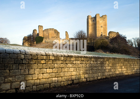 Conisbrough Castle Doncaster South Yorkshire England Regno Unito Foto Stock