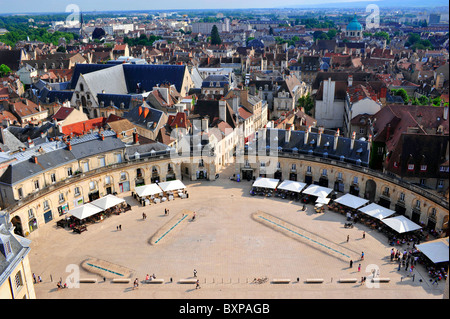 Dijon (21): 'Place de la Libération' square Foto Stock