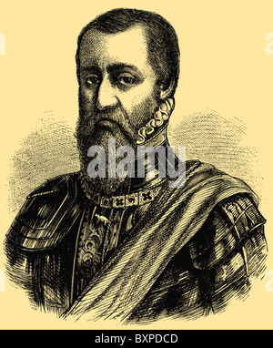 Don Fernando Álvarez de Toledo y Pimentel, 3° duca di Alba (1507-1582) Foto Stock