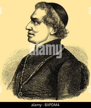 Giacomo Antonelli (1806 - 1876), Italiano cardinale diacono Foto Stock