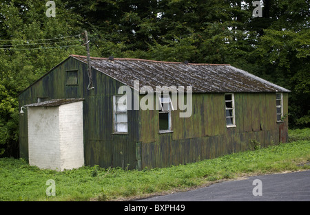 Parte del complesso di capanna a difesa civile Nuclear Bunker costruito negli anni cinquanta a Ullenwood Camp vicino a Cheltenham GLOUCESTERSHIRE REGNO UNITO Foto Stock