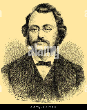 Max Bruch (6 gennaio 1838 - 2 ottobre 1920), compositore tedesco e il conduttore Foto Stock