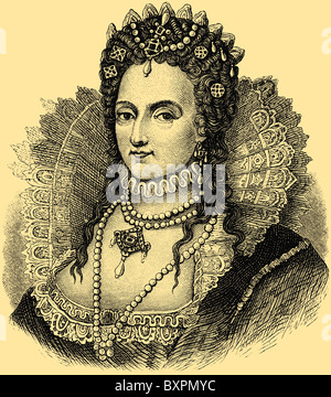 Elizabeth I (1533 - 1603), regina regnant di Inghilterra e Irlanda Foto Stock