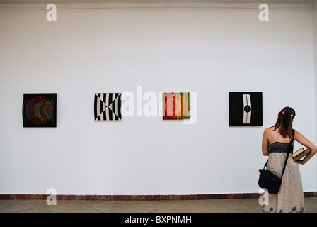 La mostra di creative oggetti d'arte moderna di Lviv, Ucraina Foto Stock