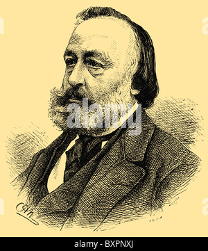 Gottfried Keller (1819-1890), scrittore svizzero Foto Stock