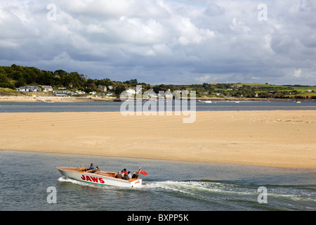 Gite in motoscafo a Padstow in Cornovaglia Foto Stock