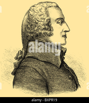 Adam Smith (1723-1790), autore scozzese ed economia pioneer Foto Stock