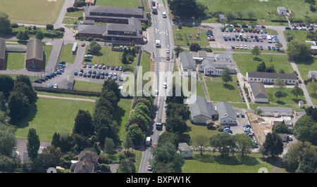 Vista aerea di HMP Ford in West Sussex. Foto di James Boardman. Foto Stock