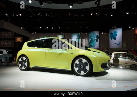 Toyota FT-CH concept-car ibrida al 2010 North American International Auto Show di Detroit Foto Stock