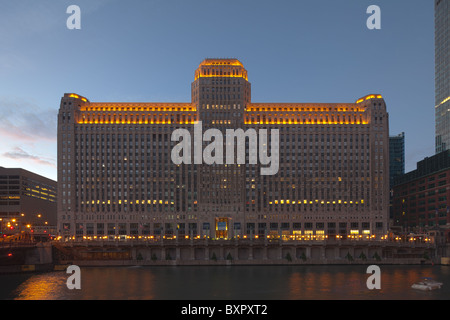 Il Merchandise Mart, Chicago, Illinois, Stati Uniti d'America Foto Stock