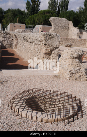 Bene della città romana di Complutum ALCALA DE HENARES Madrid Spagna Foto Stock