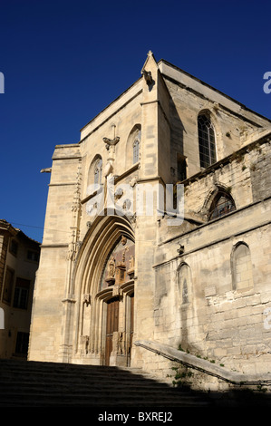 Francia, Provenza, Avignone, chiesa di Saint Agricol Foto Stock