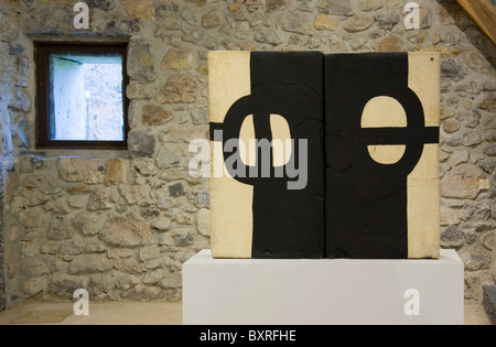 Opere d'arte nell'Zabalaga country house. Foto Stock