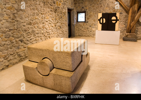 Opere d'arte nell'Zabalaga country house. Foto Stock