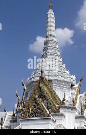 Bangkok City pilastro Santuario, Lak Muang, Bangkok, Thailandia Foto Stock