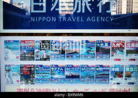 Nippon travel agency turismo vacanze poster in Giappone Foto Stock