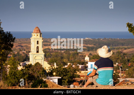 TRINIDAD: turistici guarda a vista Foto Stock