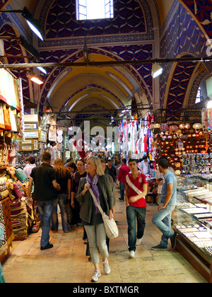 Kapali Carsi, Grand Bazaar, Istanbul Foto Stock