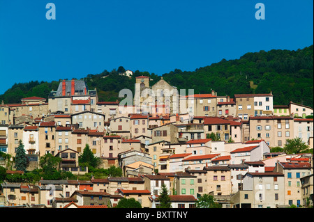 Thiers,Puy de Dôme, Auvergne, Francia Foto Stock