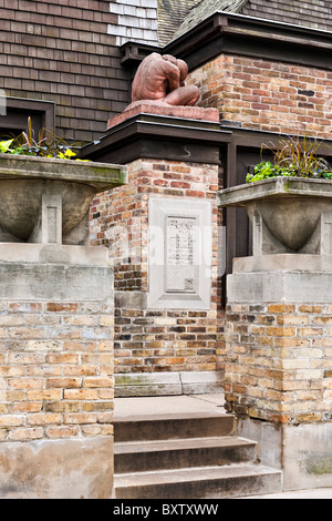 Frank Lloyd Wright Home Studio Oak Park Foto Stock