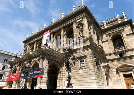 Budapest Opera House, Budapest, Ungheria Foto Stock