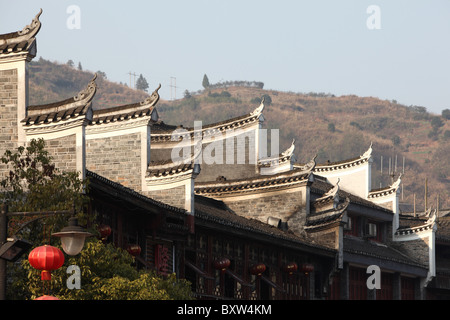 Fenghuang cittadina nella provincia del Hunan, Cina. Phoenix Città antica Foto Stock