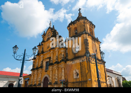 La Iglesia de La Recollecion città di Leon Nicaragua Foto Stock