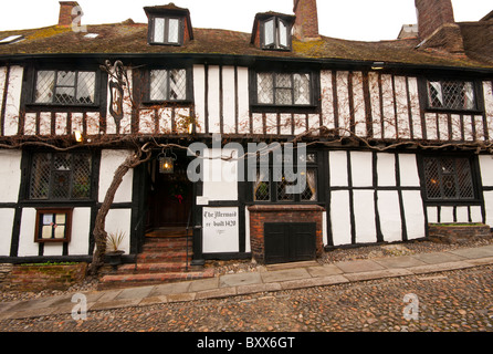 Il Mermaid Inn Mermaid Street Segala East Sussex England Foto Stock