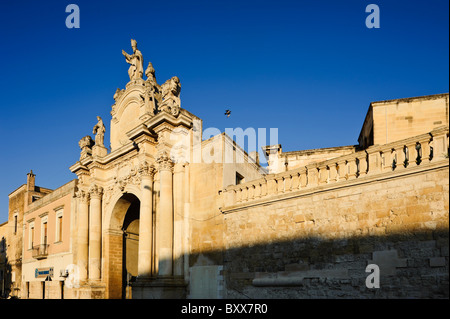 Porta Rudiae, Lecce, Puglia, Italia Foto Stock