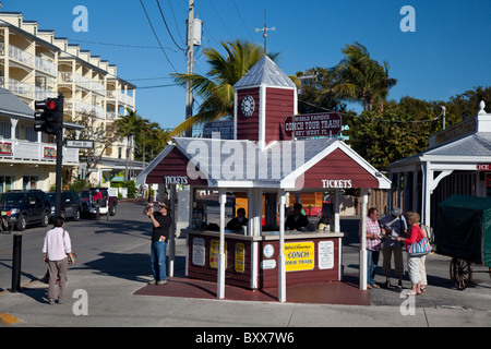 La Biglietteria per Conch Train Tour Foto Stock