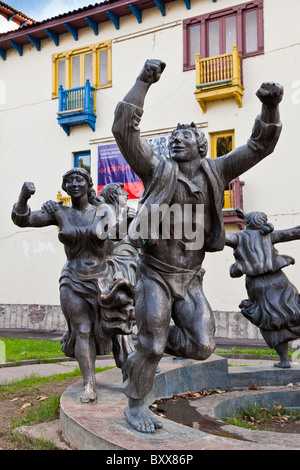 Scultura Berikaoba statua di Tbilisi, Georgia. JMH4051 Foto Stock