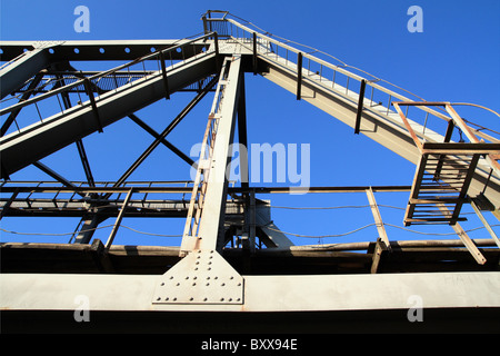 Ponte ferroviario Foto Stock