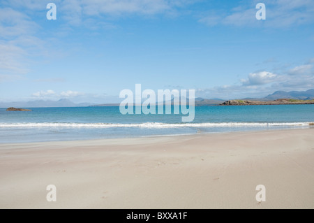 Mellon Udrigle Beach & Gruinard Bay nr Paisley Ross & Cromarty Highland Scozia Scotland Foto Stock