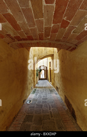 Vicolo stretto, Firenze, Italia Foto Stock