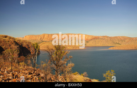 Il lago di Argyle, Ord River, Kununurra, Kimberley, Australia occidentale Foto Stock