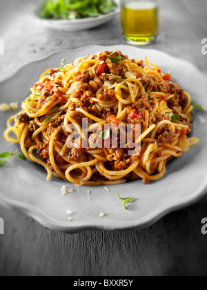 Spaghetti alla Bolognese Foto Stock