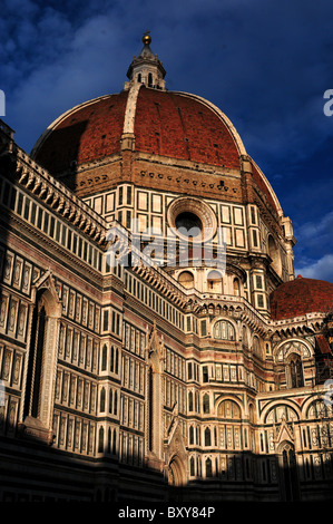 Basilica de Santa Maria del Fiore a Firenze Italia Foto Stock