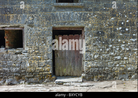 Vecchio Fienile in Kilfenora, County Clare, Irlanda occidentale Foto Stock