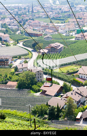Seggiovia Merano Trentino Alto Adige Alto Adige Val Venosta Italia Foto Stock