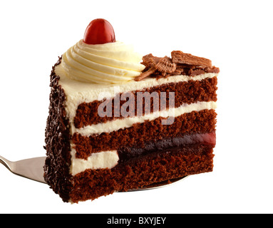 Black Forest Gateau Foto Stock