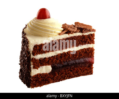 Black Forest Gateau Foto Stock