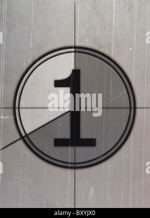 Conto alla rovescia film Foto Stock