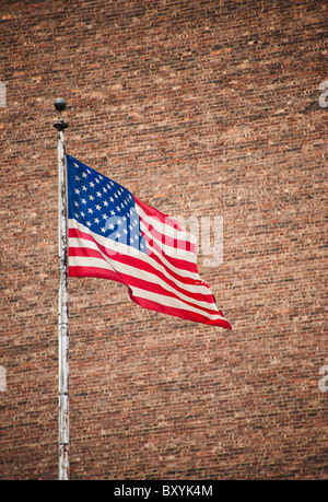 Bandiera americana Foto Stock