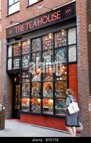 La Casa del tè di Neal su strada di Covent Garden Foto Stock