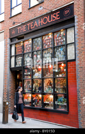 La Casa del tè di Neal su strada di Covent Garden Foto Stock