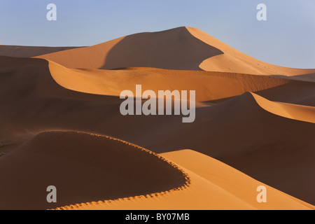 Le dune di sabbia, Namib Naukluft National Park, Namibia Foto Stock